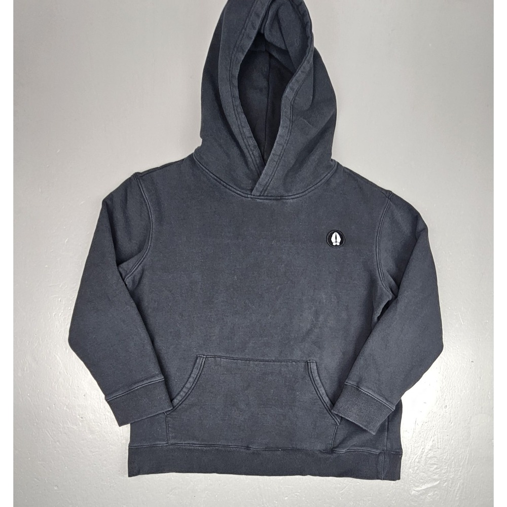 Bearded Goat Hoodie Mens XL Black Pullover Kangaroo Pocket Bike Board‎ Travel